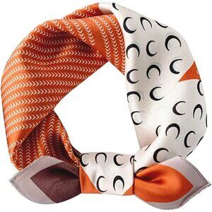 Pure Mulberry Noble Purple Square Scarf Women Soft Head Neck Scarf Gift Packed